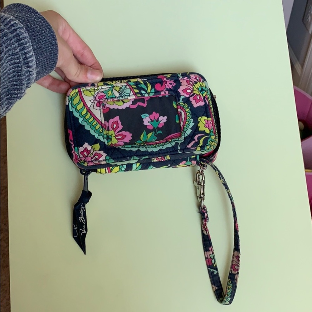 Vera Bradley Navy Paisley Wallet